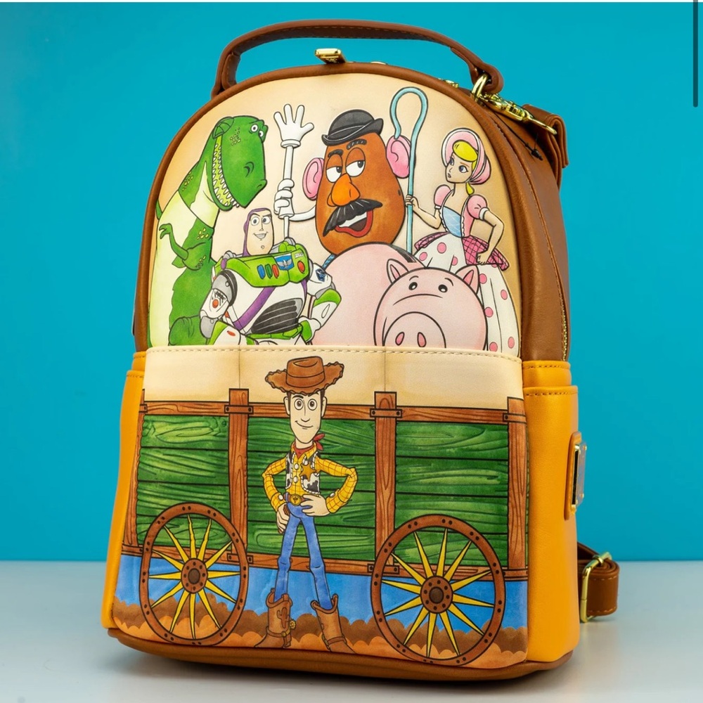 Loungefly Disney Pixar Toy Story 25th Anniversary Mini Backpack